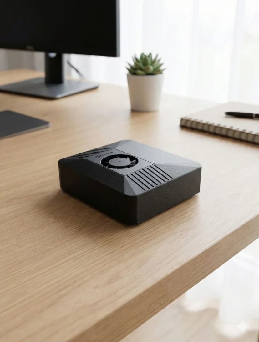 ClawBox local AI hardware device